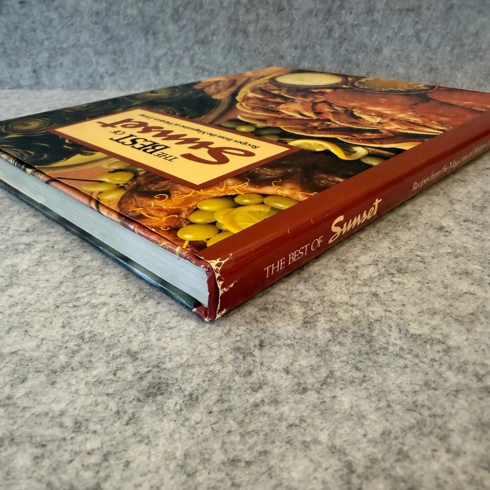 The Best of Sunset Cookbook 1987 - Hardcover